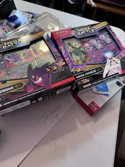 Pokemon TCG Mega Battle Deck Gengar & Diancie Ex Sealed Boxes With Promo Cards - Image 1