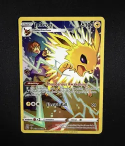 Jolteon TG04/TG30 Swsh09: Brilliant Stars Trainer Gallery Holo Pokemon Card - Image 1