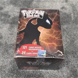 Pokemon Trading Card Game Black Dark Set Sealed Box 155 Cards - Image 1