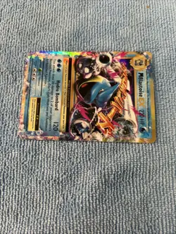 Pokemon TCG Mega M Blastoise EX Evolutions Holo Ultra Rare Card 22/108 MP - Image 2