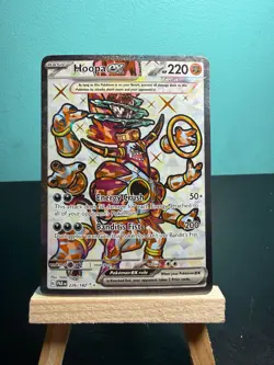 Hoopa ex - 226/182 - Pokemon Paradox Rift Full Art Ultra Rare Card - Image 1