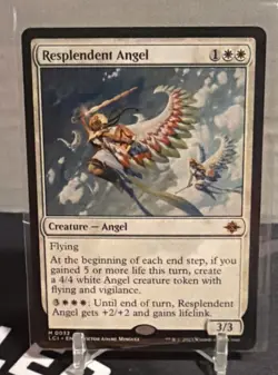 Magic The Gathering Lost Caverns of Ixalan - Resplendent Angel - 0344 Mythic - Image 1