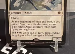 Magic The Gathering Lost Caverns of Ixalan - Resplendent Angel - 0344 Mythic - Image 2