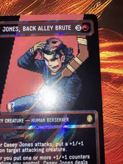 Casey Jones, Back Alley Brute (Borderless) (Surge Foil) Commander: Teenage... - Image 5