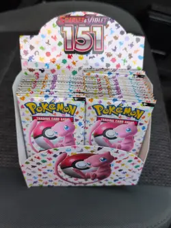 (20) Pokemon Scarlet And Violet 151 Factory Sealed 10 Card Booster Pack - Image 1