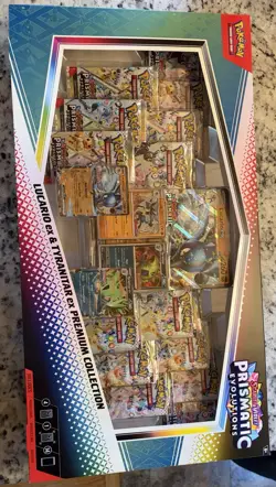 Pokemon TCG Scarlet & Violet Prismatic Evolutions Premium Collection Box SEALED - Image 1