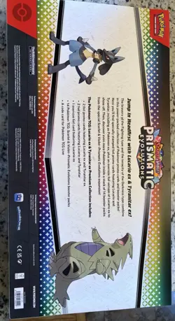 Pokemon TCG Scarlet & Violet Prismatic Evolutions Premium Collection Box SEALED - Image 2