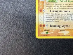 Pokemon TCG Kabutops Holo Rare EX Power Keepers 10/108 Partial Swirl 💫 - Image 4