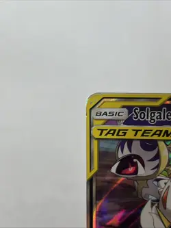 Pokemon Solgaleo & Lunala Tag Team GX Sun & Moon Cosmic Eclipse 75/236 - Image 2