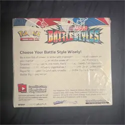 Pokemon TCG Sword & Shield Battle Styles Booster Box English - Image 1