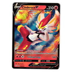 CINDERACE V 018/072 SHINING FATES POKEMON TCG - Image 1