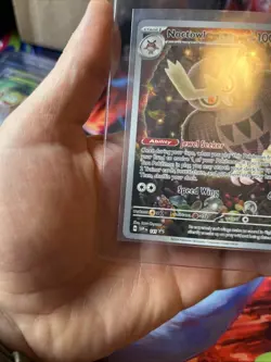 2024 Pokemon Noctowl BS Promo SVP EN 141 Full Art Holo Minty - Image 5