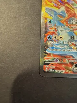 Greninja ex 214/167 Sv06 Twilight Masquerade Holo Full Art Pokemon NM/MINT - Image 4