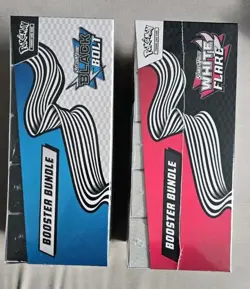 Pokemon Black Bolt & White Flare Booster Bundle Cases 1 each 20 Bundles Sealed - Image 2