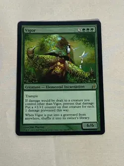 MTG FOIL Vigor Lorwyn Magic the Gathering - Image 1