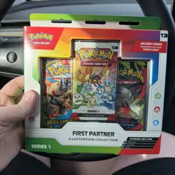 Pokemon First Partner Illustration Collection Box Series 1 Sealed BRAND NEW! - Image 1