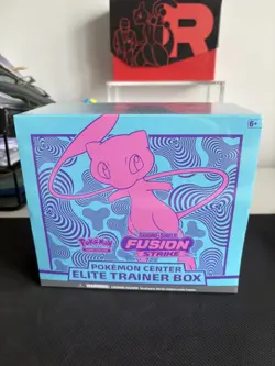 Pokemon TCG Fusion Strike Pokemon Center Elite Trainer Box New Sealed - RD - Image 1