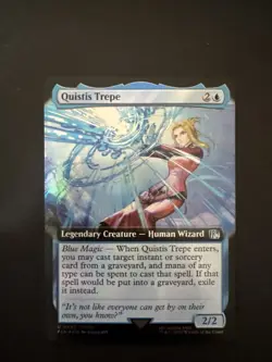 Quistis Trip Final Fantasy MTG Extended Art Foil Card 440 - Image 1