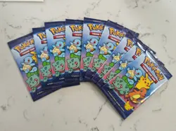 9x Lot of Pokemon 25th Anniversary 2021 McDonalds Promo Packs Sealed New - Image 1