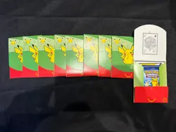 9x Lot of Pokemon 25th Anniversary 2021 McDonalds Promo Packs Sealed New - Image 2