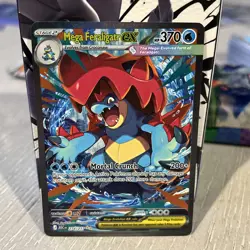 Pokemon TCG Ascended Heroes Mega Feraligatr EX 274/217 SIR Mint - Image 1