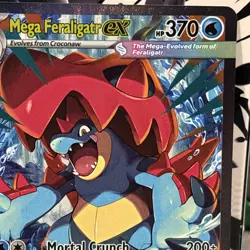 Pokemon TCG Ascended Heroes Mega Feraligatr EX 274/217 SIR Mint - Image 4