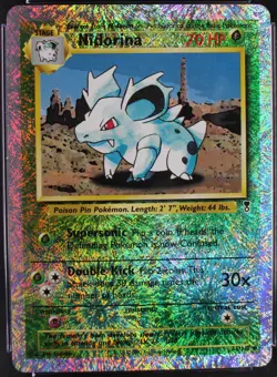 Pokemone ~ Legendary Collection ~ Nidorina ~ Reverse Holo ~ CGC 9 Mint ~ #55 - Image 3