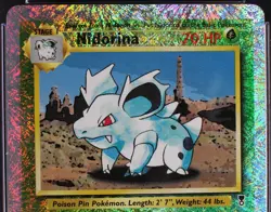 Pokemone ~ Legendary Collection ~ Nidorina ~ Reverse Holo ~ CGC 9 Mint ~ #55 - Image 4