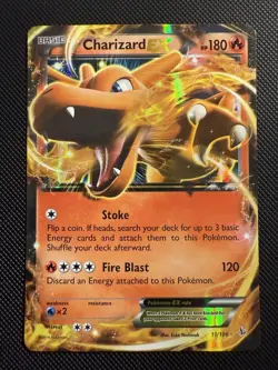 Charizard EX 11/106 Ultra Rare Holo 2014 XY Flashfire Pokemon NM - Image 1
