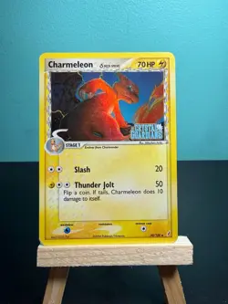 Pokemon TCG Charmeleon Delta Species Crystal Guardians Reverse Holo 30/100 - Image 1