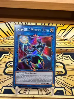 Yugioh Xtra Held Wonder Driver Silber Ultra Rare BLC1-DE031 - Image 1