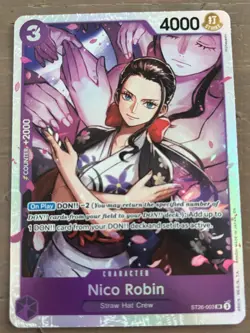 Nico Robin ST26-003 - One Piece TCG - Starter Deck 26 SR NM Foil English - Image 1