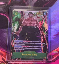 Roronoa Zoro (Alternate Art) OP06-118 Wings of the Captain Foil - Image 1