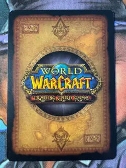 World of Warcraft TCG Promo Crafted 2/3 Deathchill Cloak - Image 2