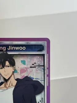 UNION ARENA SOLO LEVELING - SUNG JINWOO SR SLG-1-022 SUPER RARE - Image 3