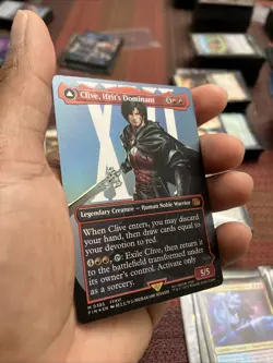 Clive, Ifrit's Dominant (0385) (Borderless) Final Fantasy Foil - Image 2