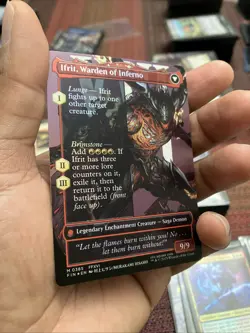 Clive, Ifrit's Dominant (0385) (Borderless) Final Fantasy Foil - Image 4