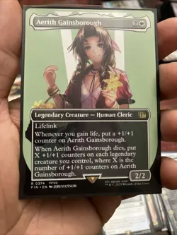 Aerith Gainsborough (Borderless) Final Fantasy Regular - Image 1