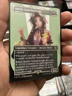 Aerith Gainsborough (Borderless) Final Fantasy Regular - Image 2