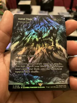 Astral Titan - Primeval Titan (Showcase) Final Fantasy: Through the Ages Foil - Image 1