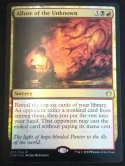 MTG Theros Beyond Death Foil Allure of the Unknown - Image 1
