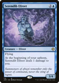 CR MTG Magic Jumpstart 175 Serendib Efreet - Image 1