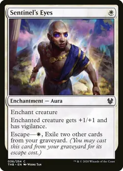 MTG Sentinel's Eyes Foil x1 NM Theros: Beyond Death - Image 1