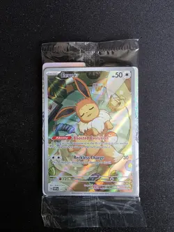 Eevee Black Star Promo 173 Prismatic Evolutions Sealed In Hand Pokemon TCG - Image 2