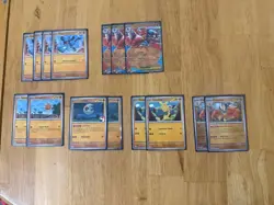 Mega Lucario Ex & Lunatone - Pokemon TCG - Custom Meta Deck - Image 1