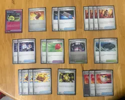 Mega Lucario Ex & Lunatone - Pokemon TCG - Custom Meta Deck - Image 2