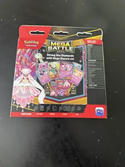 3 Pokemon TCG Mega Battle Deck Bundle 2x Mega Diancie ex & 1x Mega Gengar ex - Image 2