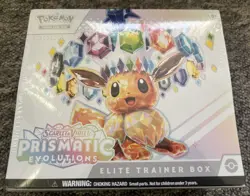 Pokemon Prismatic Evolutions ETB Elite Trainer Box - New and sealed! - Image 1