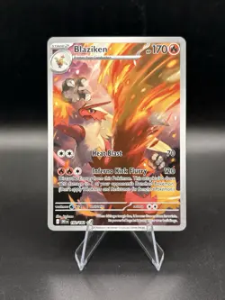 Pokemon TCG Blaziken 192/182 Destined Rivals Illustration Rare NM - Image 1