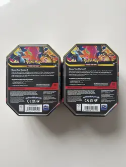 Pokemon TCG Mega Charizard X & Y Ex Tins - Both Artworks - BRAND NEW - SEALED - Image 2